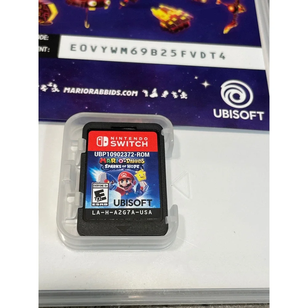 Mario + Rabbids Sparks of Hope Nintendo Switch Ubisoft Game HAC-P-A2G7A USA